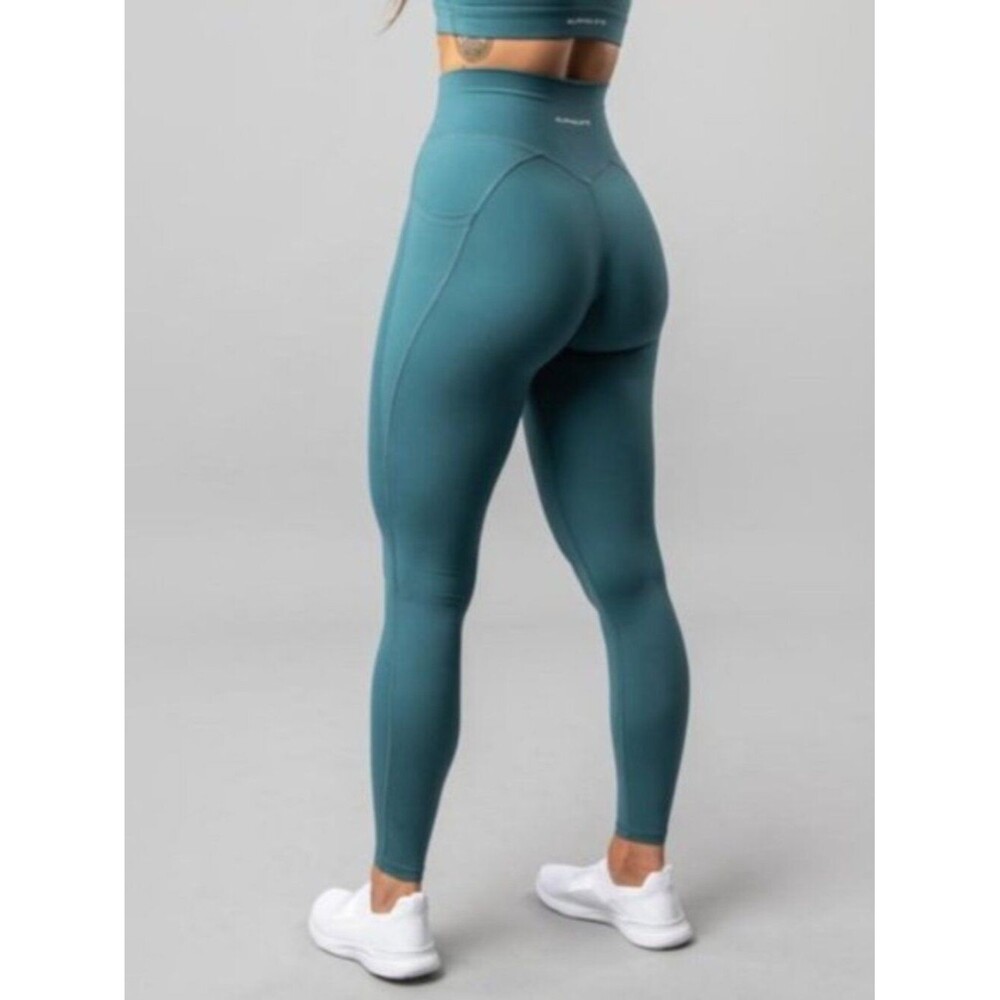 Alphalete Alphalux Leggings Trident Blue
